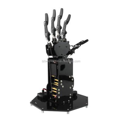 China Battery Operated Toy uHand Robot Palm Palm Mechanical Arm Five Fingers Bionic Fingers with Control System for Robotics Teaching Training for sale