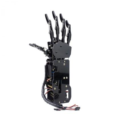 China Right Hand Five Fingers Humanoid Robot for Flow and Teaching DIY Mechanical Arm Claw with Servos for Robotics DIY Assembled for sale