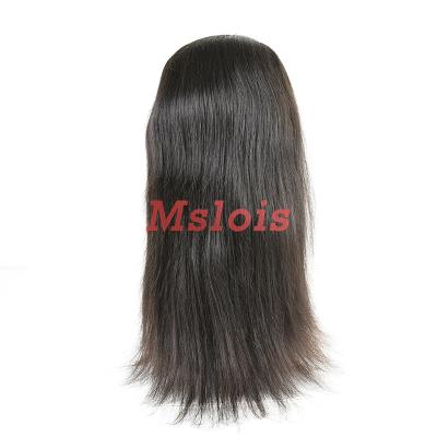 China Luster Mslois Frontal Wig 100% Straight Human Virgin Hair Healthy Natural Human Hair HD 13*4 100% Virgin Hair for sale