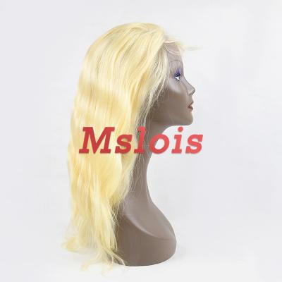 China Luster Mslois Healthy Natural Hair 613 Lace Wigs China Suppliers Best Selling Blonde 613 Lace Front Wigs Body Wave for sale