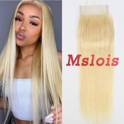 China Luster Mslois Healthy Natural Hair 5x5 Lace Closure Straight Hair Extension Hot Selling Transparent Lace for sale