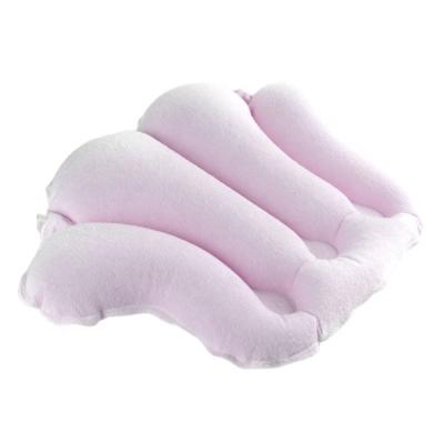 China Customized Viable Inflatable Shell Spa Tub Cushion Neck Bath Pillow For Adults for sale