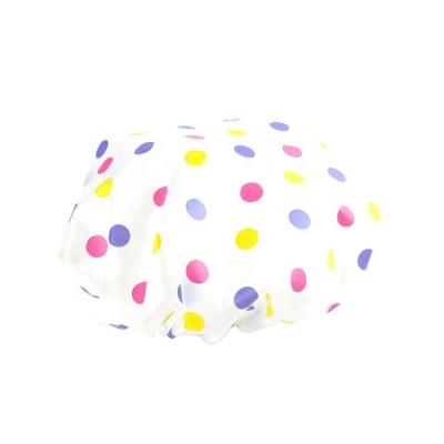 China Reusable And Waterproof Bathing Cap Cute Printing Caps Eco - Friendly Shower Bath Caps for sale