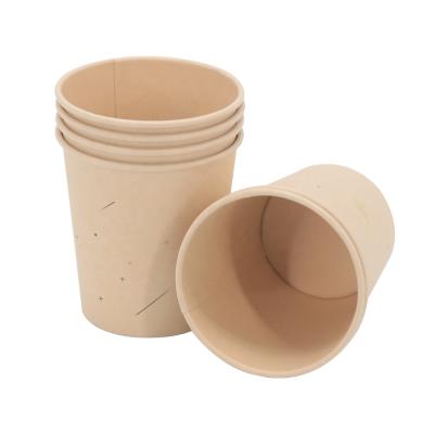 China Recycled PLA Materials Paper Cup Compostable Double Wall Single Wall Liner for sale