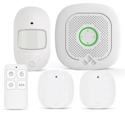 China Danwish Smart Home PIR Door Sensor Set Burglar Tuya Security Wireless Alarm Systems For Home DW-AS02 for sale