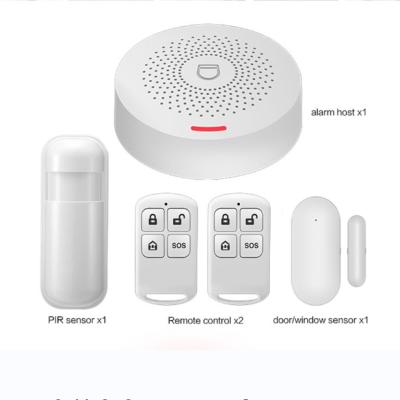 China Manufacturer Danwish Alarm System Doorbell With Anti-theif Tuya WIFI Wholesale Motorcycle Intruder Doorbell Alarm Security System for sale