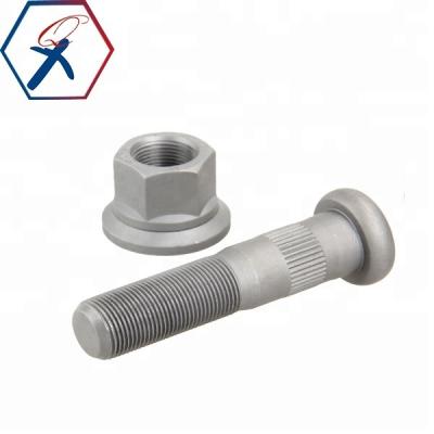 China wheel bolt/heavy truck bolt/hub bolt and nut as your requirement for sale