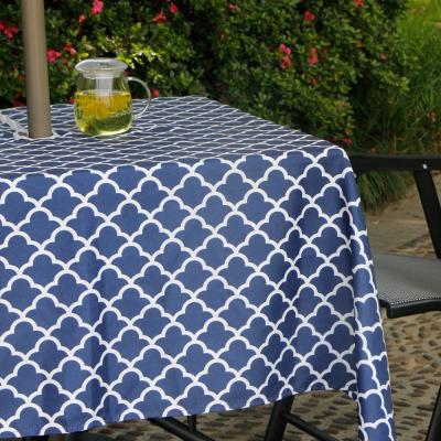 China Oilproof 100% Polyester, Spill Proof, Machine Washable, Custom Tablecloth For Beach for sale