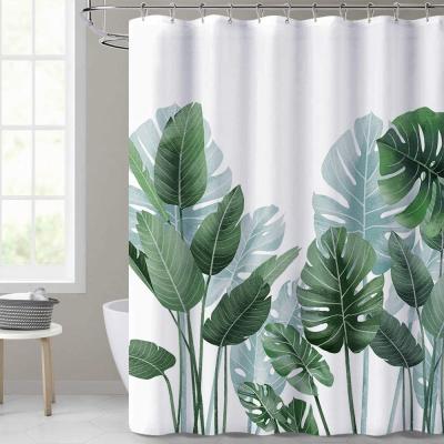 China Modern Custom Polyester Waterproof Digital Shower Curtain For Bathroom Showers And Tubs for sale