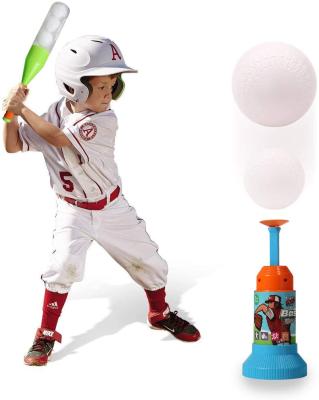 China Durable Long Lasting DRILL N PLAY Automatic Training Thrower Baseball Bat Toys - Outdoor Sports Baseball Games Indoor T-Ball Set For Kids for sale