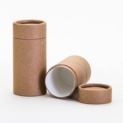 China Packaging Paper Biodegradable Biodegradable Cardboard Tube For Lip Balm Decorative Cardboard Tube for sale