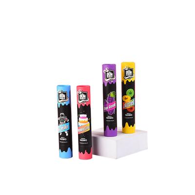 China Custom Printed Mini Paper Cardboard Gift Tube Biodegradable For Pre-Rolls Biodegradable Cardboard Paper Tube for sale