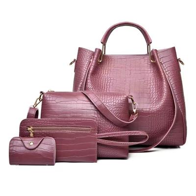 China Wholesale Fashion KALANTA Femme Bag Drop Shipping Main 5 Piece PU Luxury Ladies Leather Trim Luxury Handbag Women's Tassel Handbag Set for sale