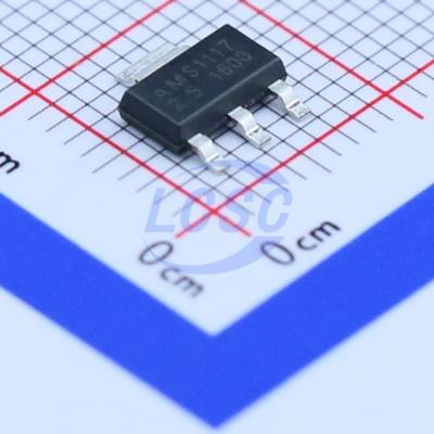 China Standard AMS1117-2.5 Fixed 15V 1.3V @ 1A 2.5V Linear Voltage Regulators SOT-223 (LDO) ROHS for sale