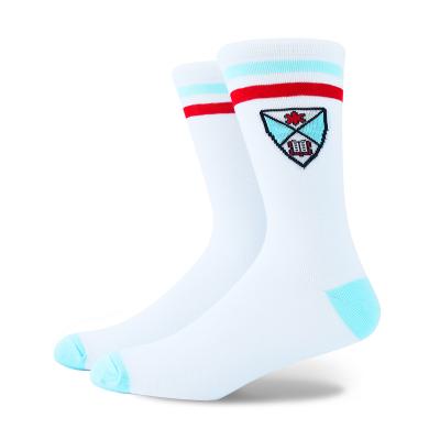 China Wholesale 100% Breathable Premier Inspection Quality Logo Socks Custom for sale