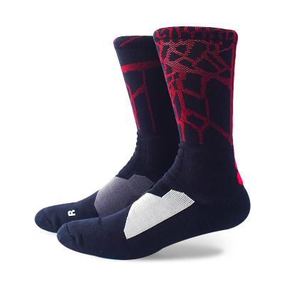 China Premier Quality Sports Inspection 100% Factory Price Long Basketball Socks for sale