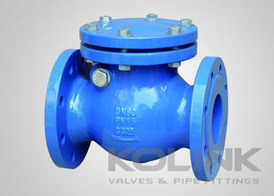 China Cast Iron Swing Check Valve GGG50 GG25, Non-return Valve Rubber Flapper for sale