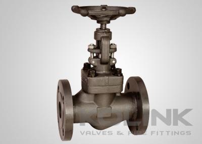 China Forged Steel Globe Valve Integral Flanged Welded A105 F11 F22 F304 F316 for sale