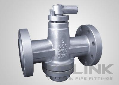 China Pressure Balanced Lubricated Plug Valve, Cast Steel Plug Valve Class 150-1500 for sale