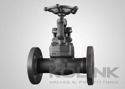 China Reliable Forged Steel Globe Valve Boleted Bonnet Flanged End Up To 2 Inch for sale