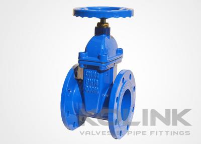 China DIN 3352 F4 Resilient Seated Gate Valve Non-rising Stem Cast Iron GGG40 GGG50 for sale