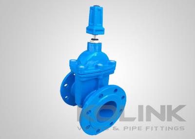 China Resilient Seated Gate Valve With Stem Cap Wrench Nut Undergound Buried for sale