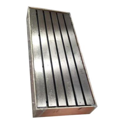 China 2022 Cast iron t-slot test surface angle plate crossed platform for sale