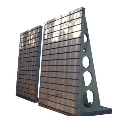 China 2022 t-slotted webbed cast iron angle plate HB170-240 Cast Iron Surface Plate for sale