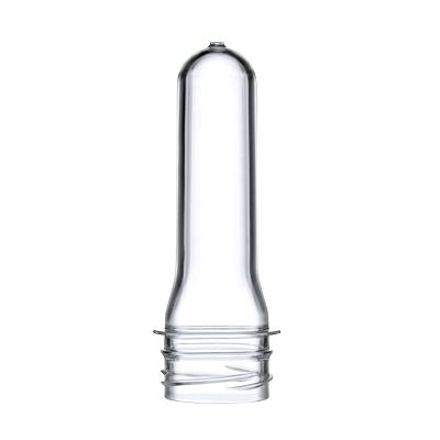 China 18g 30mm Short Neck Edible Preform Pet Bottle For Water Milk Juice Bottles Preform Pet Hoarse Lowest Price Pet Preform OEM Injection for sale