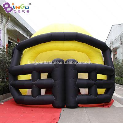 China Hot Sale 11x5x4.5m Inflatable Event Helmet Tunnel Arch For Advertising Event for sale