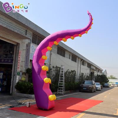 China Event Customized Giant Inflatable Octopus 5mH Tentacle Purple Toys Model For Outdoor Advertising for sale