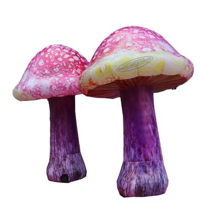 China Event Giant Inflatable Mushroom Simulation Plants Balloon Toys For Outdoor Decorative for sale