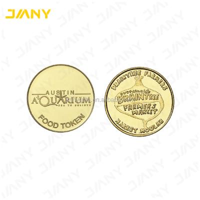 China Europe China Factory Anodized Aluminum Custom Engraved Coins And Tokens for sale