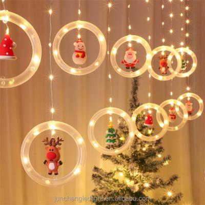 China Beautiful New Style Bedroom Decor Curtain Light Christmas Holiday Lighting For Garland Holiday Navidad Home for sale