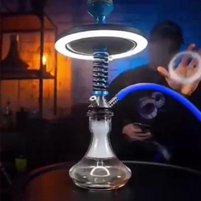 China 2021 New Durable Chicha Narguile Dish Shisha Hookah Led Light Tray For Hookah With Remote for sale