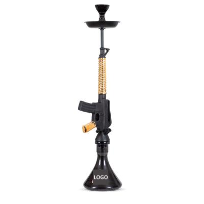 China Custom RESIN Hookah Set Gun Shaped M16A4 Hookah With All Set for sale