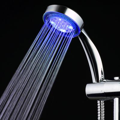 China Wholesale Disposable Led Lights High Pressure Hand Shower Water Saving Showerhead 3 Color Changing for sale