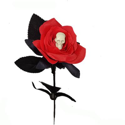 China Fashional Artificial Flowers Wholesale Fashional Artificial Flowers Wedding Decoration Custom Simple Roses Home Roses Artificial Simulated Black Flowers Plants Roses for sale