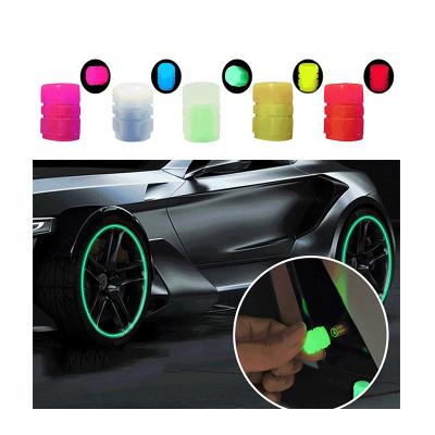 China Automotive Parts Wholesale Vehicle Luminous Valve Car Tire Valve Cover Motorcycle Valve Core Cover for sale