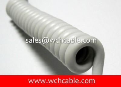 China UL21165 Hospital Medical Equipment Connection UL Spring Cable 80C 300V for sale