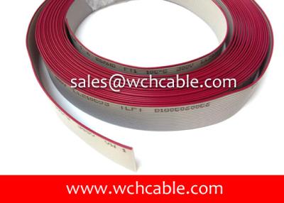 China UL4412 XLPE Flat Ribbon Cable Halogen Free VW-1 Verified Rated 125C 600V for sale