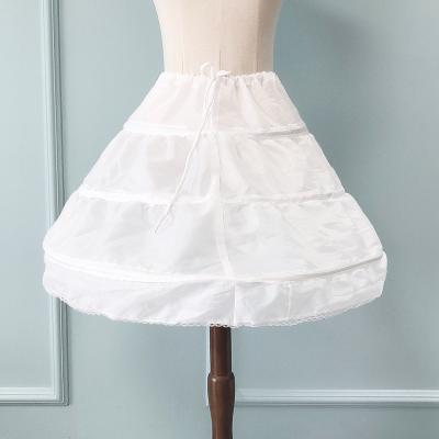 China Child Breathable Girl's Panniers Princess Bridesmaid Wedding Dress Underwire Petticoat Crinoline Petticoat Puffy Petticoat for sale