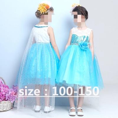 China Wholesale Kids Girl Baby Girl Washable Dress Froks Clothing Sets Clothes For Girl Kids Party Cos Dress Dresses For Girls for sale