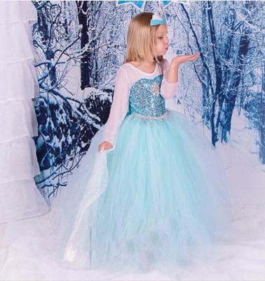 China White Washable Moana Snow Belle Jasmine Princess Dress Kids Clothes Designers Kids Cinderella Ariel Cos Dress For Girls for sale