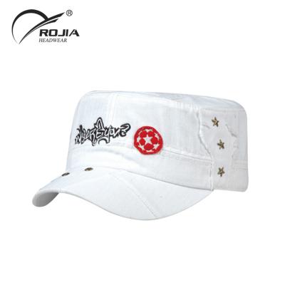 China COMMON COMMON unsex white plain army hat promotion hat cheap baseball cap for sale