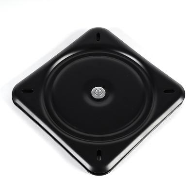 China Modern 10 Inch Square Memory Swivel Mechanism Swivel Plate Furniture Parts Swivel Plate For Chair for sale