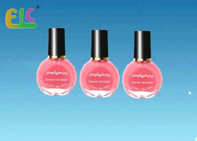 China 10ML Series UV Gel Nail Polish , UV Gel Fingernail Polish Semi Permanent Pink Color for sale