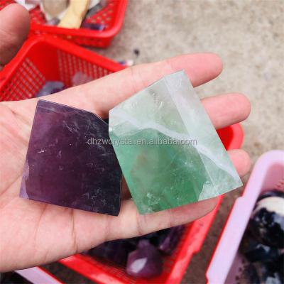 China Dong Hai for the sample! High Quality Fluorite Shape Crystals Free Healing Stones Tailing Cargo Handling For Commodity On Sale for sale