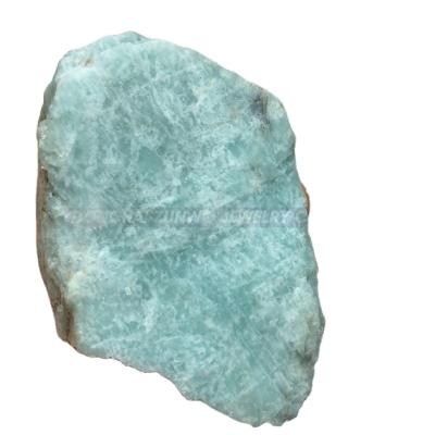 China Natural Irregular Amazonite Healing Dong Hai Bulk Crystals Rough Stone Wholesale Rough Stones Wholesale for sale