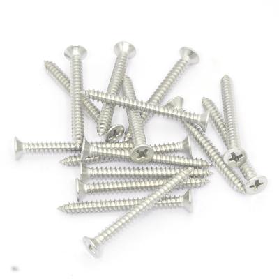 China Nice And Clean Aluminum Screws 304 Stainless Steel Groove Sink Self Tapping Screws M1M2M3M4M5M6 Cross Pin for sale